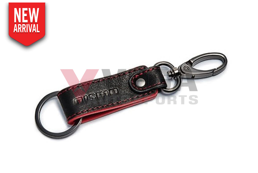 Leather Key Ring - Nismo / Mizuno Kwa10-50T30 Genuine Nissan Merchandise