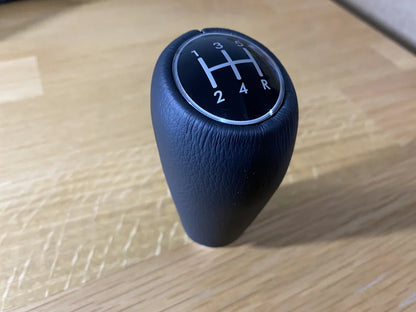 Leather Shift Knob 5 MT to suit Subaru Impreza WRX STi 2008-2020 VA VAB GR GV - Vega Autosports