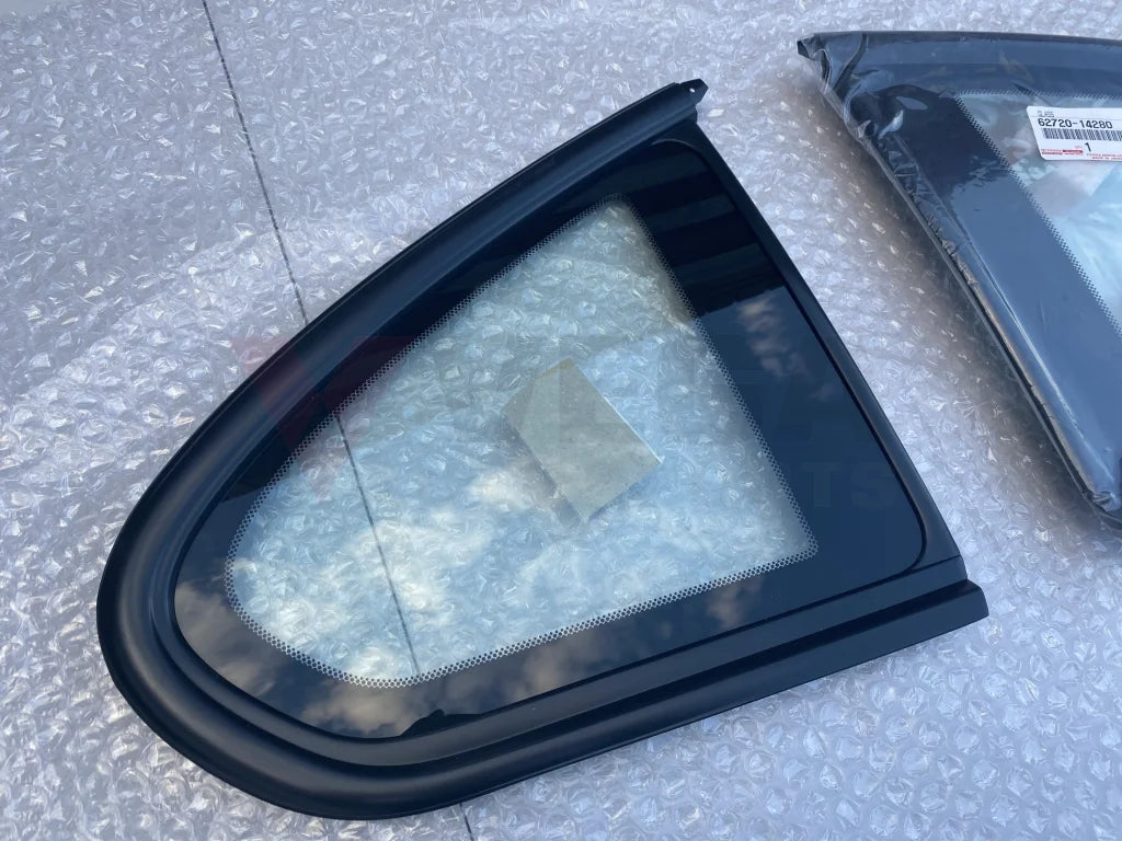 Left & Right Side Quarter Window Glass Set to suit Toyota Supra Mk4 1993-1998 - Vega Autosports