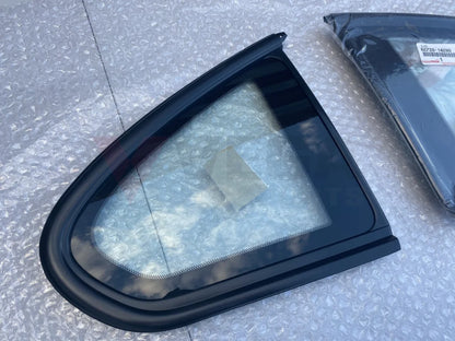 Left & Right Side Quarter Window Glass Set to suit Toyota Supra Mk4 1993-1998 - Vega Autosports