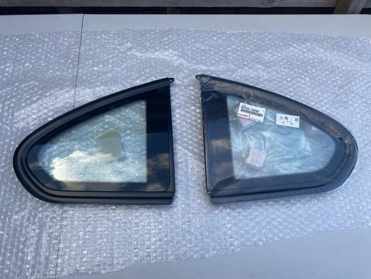 Left & Right Side Quarter Window Glass Set to suit Toyota Supra Mk4 1993-1998 - Vega Autosports
