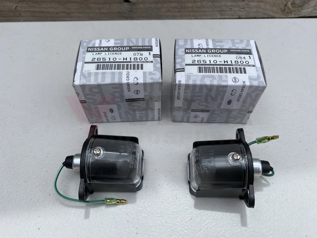 License Lamp RHS/LHS Datsun 1200 B110 Sunny Coupe B120 Ute - Vega Autosports