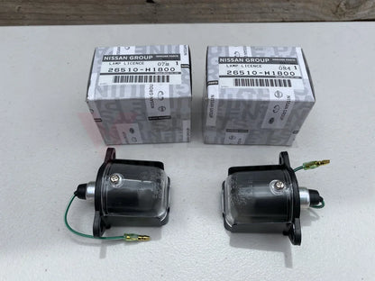 License Lamp RHS/LHS Datsun 1200 B110 Sunny Coupe B120 Ute - Vega Autosports