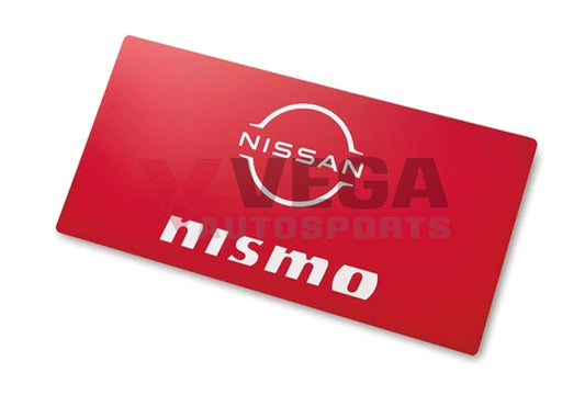 License Plate Cover Nissan Nismo (Red) Kwa50-60N00 Genuine Merchandise