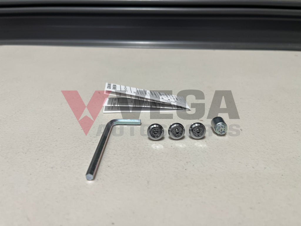 License Plate Mcgard Lock Set To Suit Various Nissan Models K6231-8990A Exterior