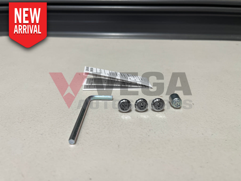 License Plate Mcgard Lock Set To Suit Various Nissan Models K6231-8990A Exterior