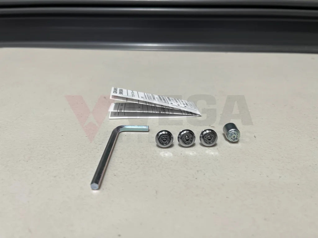 License Plate Mcgard Lock Set To Suit Various Nissan Models K6231-8990A Exterior