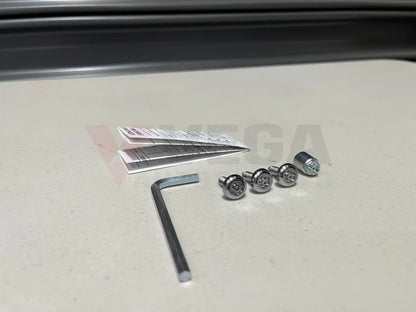 License Plate Mcgard Lock Set To Suit Various Nissan Models K6231-8990A Exterior