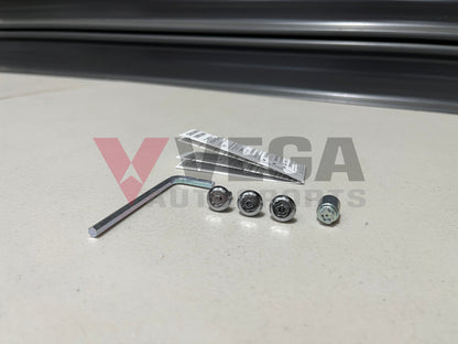 License Plate Mcgard Lock Set To Suit Various Nissan Models K6231-8990A Exterior