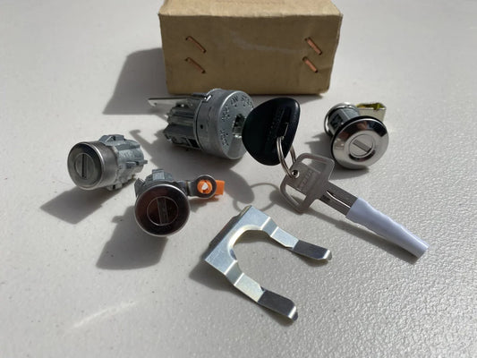 Genuine Mitsubishi Lock Set to suit Mitsubishi Lancer Evolution 5 / 6 RS CP9A - Vega Autosports