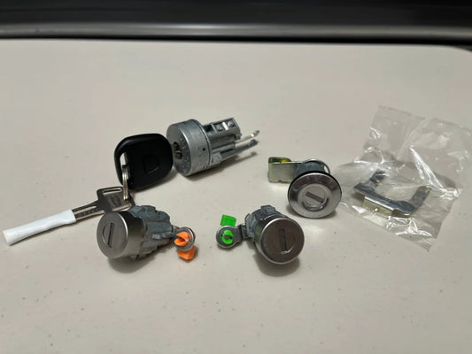 Lock Set To Suit Mitsubishi Lancer Evolution 5 / 6 6.5 Tme Cp9A Electrical