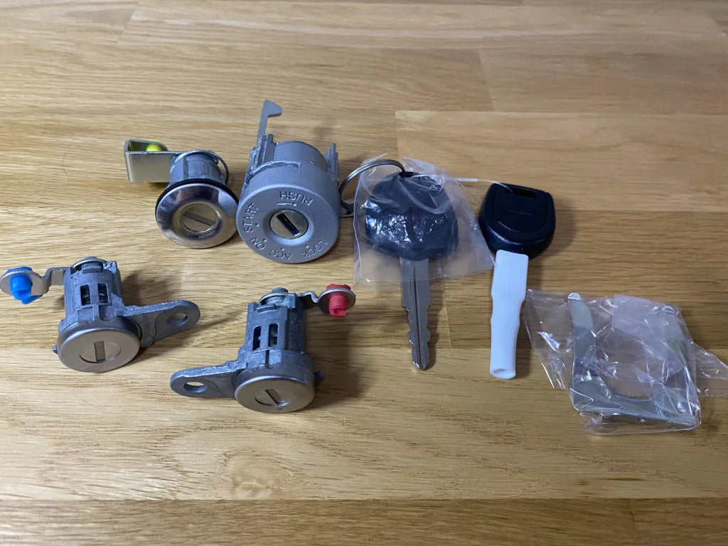 Lock Set To Suit Mitsubishi Lancer Evolution 8 / 9 Ct9A Interior
