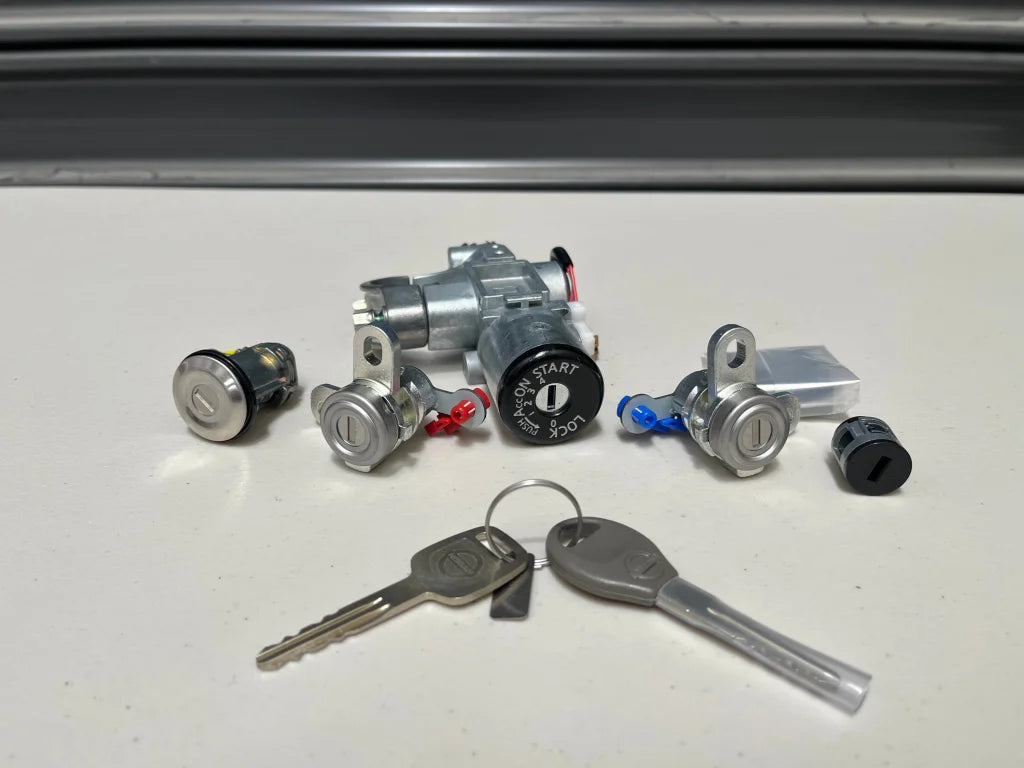 Lock Set to suit Nissan Silvia S15 K9810-92F01 **Discontinued, No Longer Available** - Vega Autosports