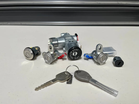 Lock Set to suit Nissan Silvia S15 K9810-92F01 **Discontinued, No Longer Available** - Vega Autosports