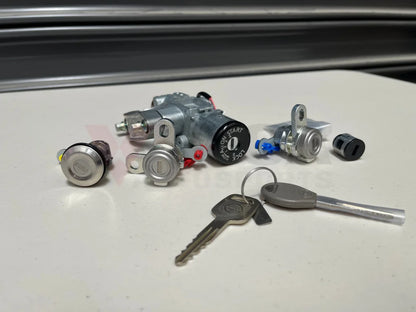 Lock Set to suit Nissan Silvia S15 K9810-92F01 **Discontinued, No Longer Available** - Vega Autosports