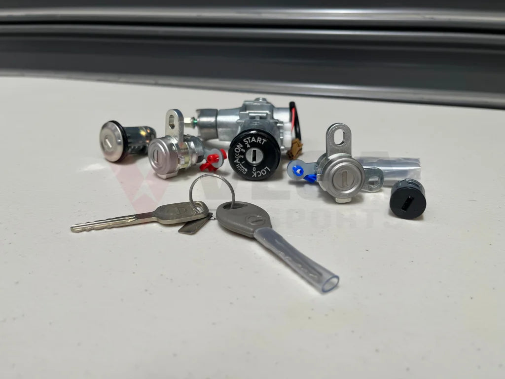 Lock Set to suit Nissan Silvia S15 K9810-92F01 **Discontinued, No Longer Available** - Vega Autosports