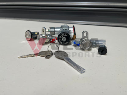 Lock Set to suit Nissan Silvia S15 K9810-92F01 **Discontinued, No Longer Available** - Vega Autosports