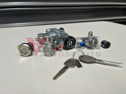 Lock Set to suit Nissan Silvia S15 K9810-92F01 **Discontinued, No Longer Available** - Vega Autosports