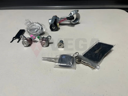 Lock Set (With Key Card / Central Locking) To Suit Nissan Skyline R33 Gtr Series 2/3 K9810-98U65