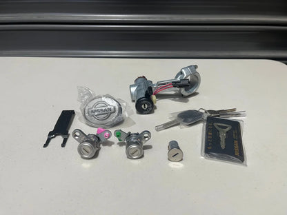 Lock Set (With Key Card / Central Locking) To Suit Nissan Skyline R33 Gtr Series 2/3 K9810-98U65