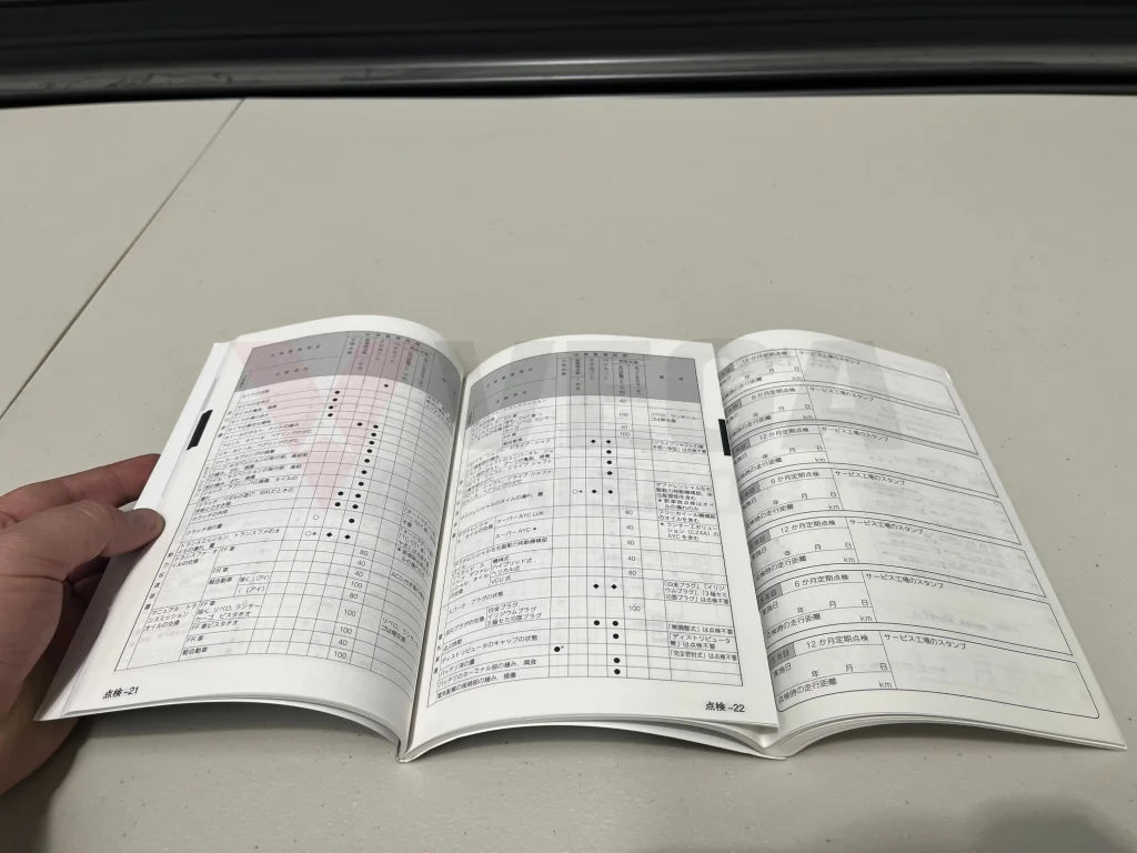 Maintenance / Service Note Logbook To Suit Mitsubishi Lancer Evolution 7 8 9 Ct9A Genuine