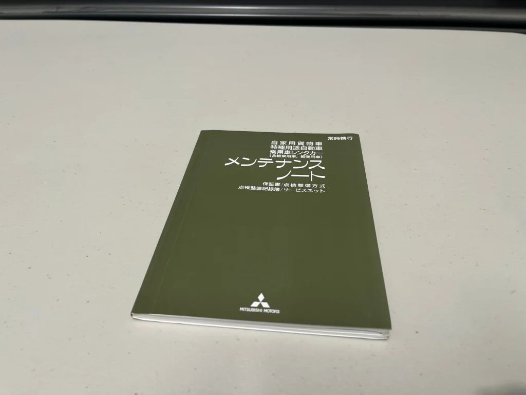 Maintenance / Service Note Logbook To Suit Mitsubishi Lancer Evolution 7 8 9 Ct9A Genuine