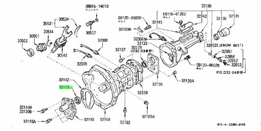 Manual Transmission Input Shaft Seal To Suit Nissan Skyline R32 / R33 Silvia S13 S14 S15 180Sx