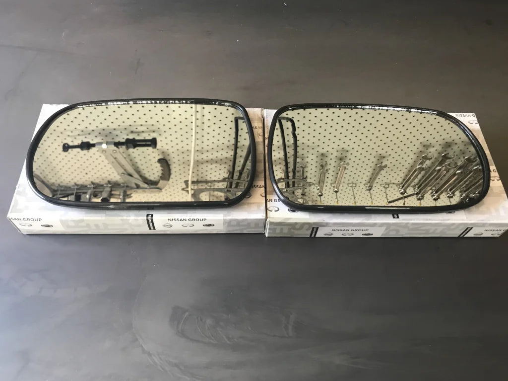 Mirror Glass Set to suit R32 GTR / GTS-T / Z32 / 180SX and S13 Silva - Vega Autosports