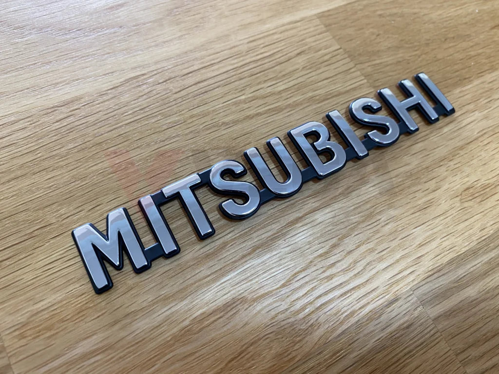 "Mitsubishi" Emblem to suit Mitsubishi Lancer Evolution 5 CP9A - Vega Autosports