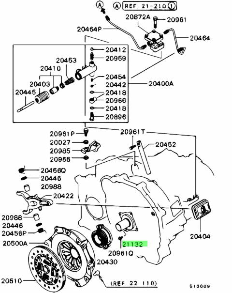 Transmission Retainer (5-Speed) to suit Mitsubishi Lancer Evolution 4 - 9 MR980735 - Vega Autosports