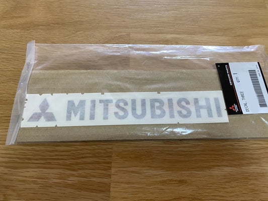 "Mitsubishi" Rear Decal to suit Mitsubishi Evolution III 3 CE9A - Vega Autosports