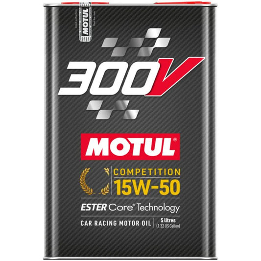 Motul 300V Competition 15W-50 Engine Oil 5L 110861