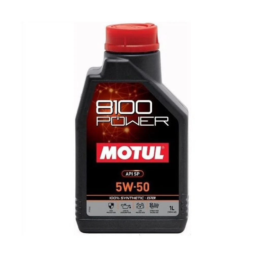 Motul 8100 Power 5W-50 Engine Oil 1L 111854
