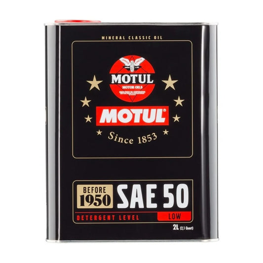 Motul Classic Sae 50 Engine Oil 2L 104510