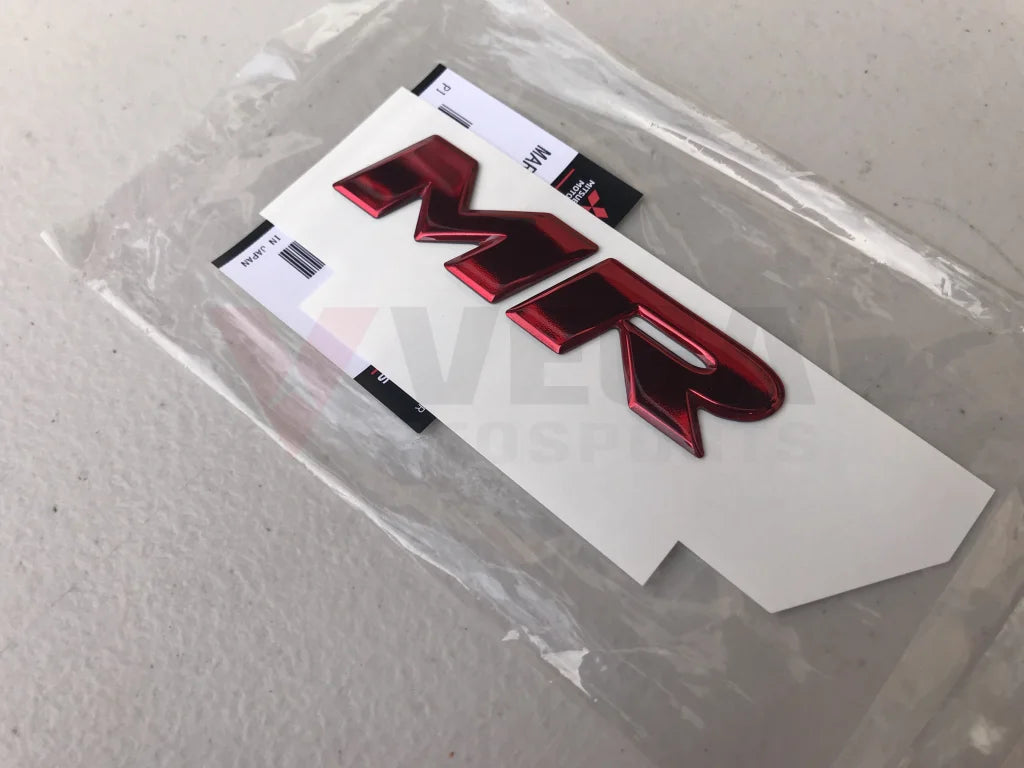 "MR" Emblem to suit Mitsubishi Lancer Evo X - Vega Autosports
