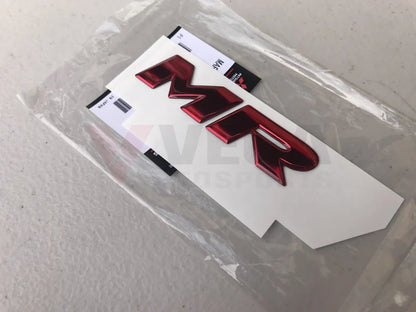 "MR" Emblem to suit Mitsubishi Lancer Evo X - Vega Autosports
