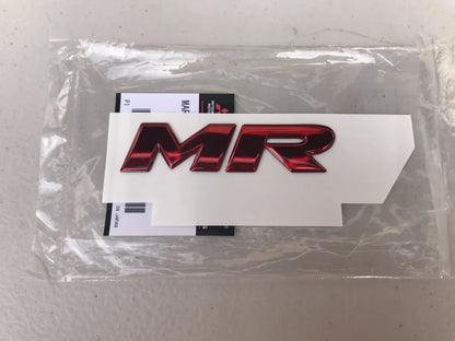"MR" Emblem to suit Mitsubishi Lancer Evo X - Vega Autosports