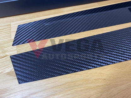 Nismo Carbon Pillar Garnish Set To Suit Nissan Skyline R33 Gtr Exterior