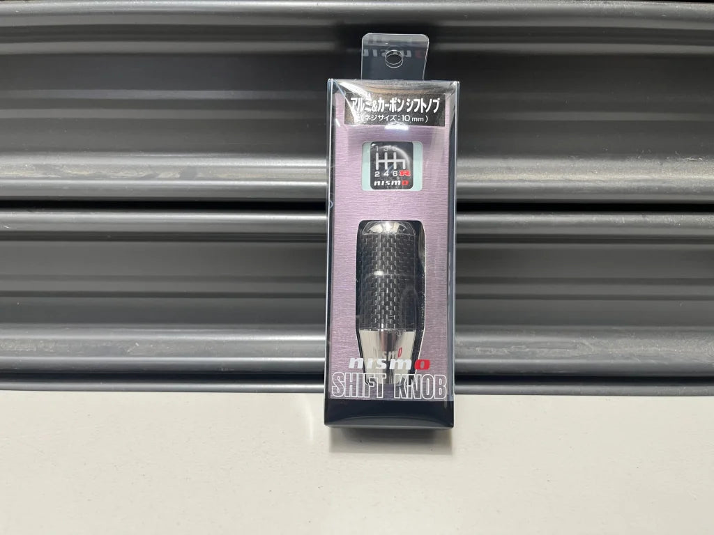 Nismo Carbon Sleeved Gear Shift Knob To Suit 5/6 Speed Mt 10Mm C2865 - 1Ea07 Gearbox And