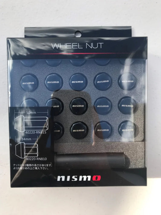 Nismo Genuine - 20 piece M12x1.25 Thread Hex Wheel Nut Set (Short-34mm) - Vega Autosports