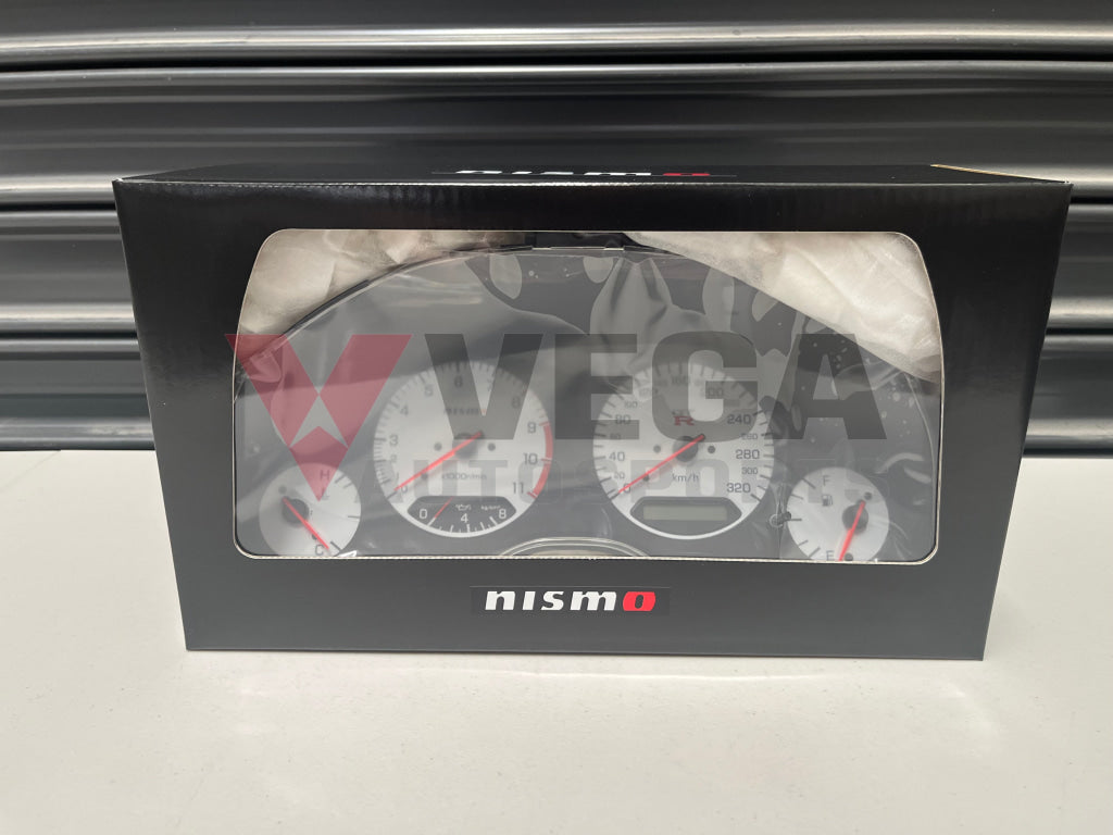 Nismo Instrument Cluster (White) To Suit Nissan R34 Gtr 24810-Rnr45-Wh *Discontinued* Electrical