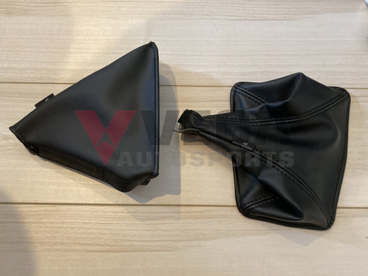 Nismo Omori Shift boot and Handbrake Set to suit Nissan Skyline R32 GTR - Vega Autosports