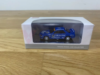 Nismo R32 Gtr Calsonic 1:64 Scale Model (#12 Jtc 1990) Genuine Nissan Merchandise