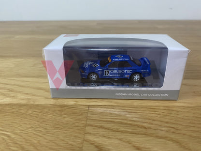 Nismo R32 Gtr Calsonic 1:64 Scale Model (#12 Jtc 1990) Genuine Nissan Merchandise