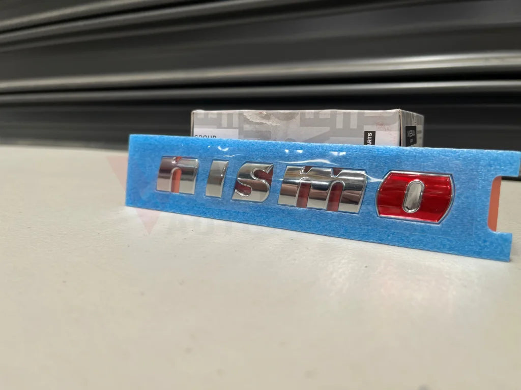 Nismo Rear Emblem To Suit Nissan R35 Gtr & Juke 84895-3Yw0A Emblems Badges And Decals