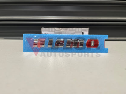 Nismo Rear Emblem To Suit Nissan R35 Gtr & Juke 84895-3Yw0A Emblems Badges And Decals