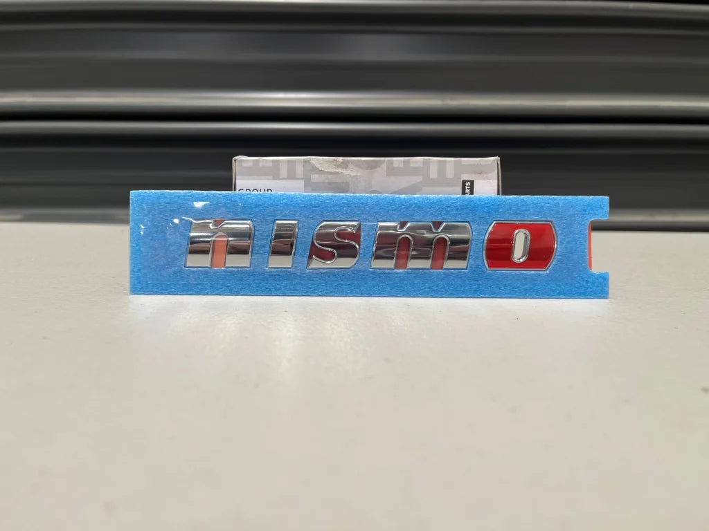 Nismo Rear Emblem To Suit Nissan R35 Gtr & Juke 84895-3Yw0A Emblems Badges And Decals