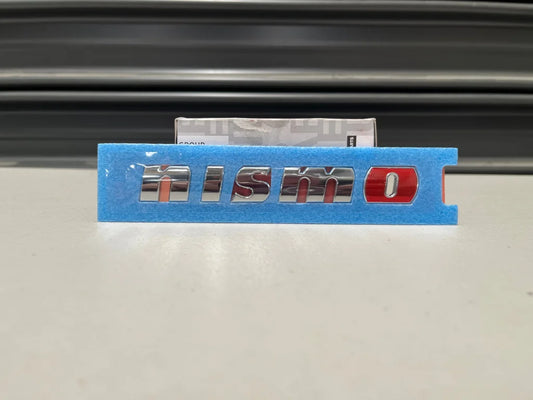 Nismo Rear Emblem To Suit Nissan R35 Gtr & Juke 84895-3Yw0A Emblems Badges And Decals