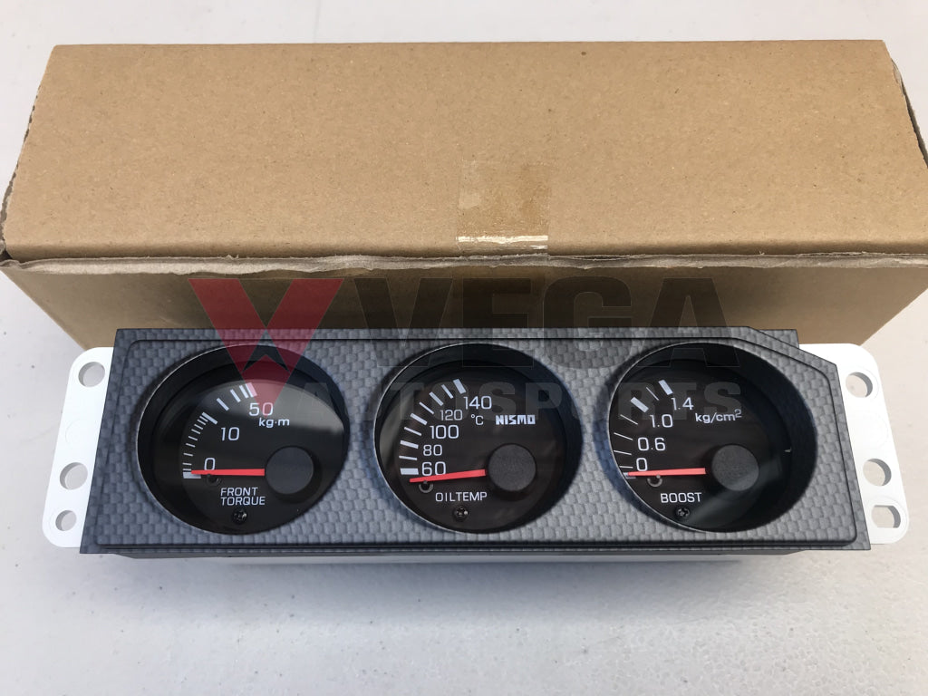 Nismo S-Tune Sub Meter - Black - to suit Nissan Skyline R33 GTR - Discontinued - Vega Autosports