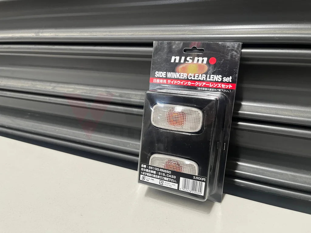 Nismo Side Indicator Set To Suit Nissan Silvia S15 R34 Skyline Gt-T Gtr (8/00-Onwards) - Clear Type